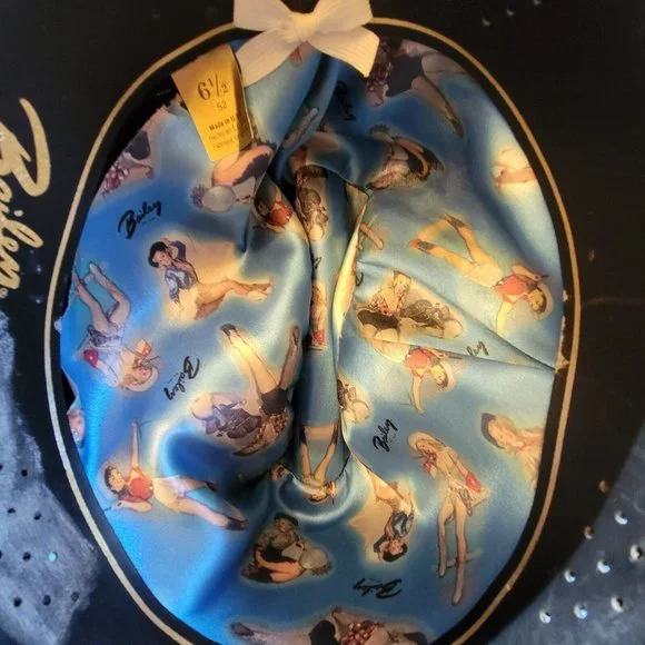 Vintage Bailey's Cowboy Western 4-H Black Hat Angora 4X Felted Hat Size 6 1/2 - Picture 7 of 10